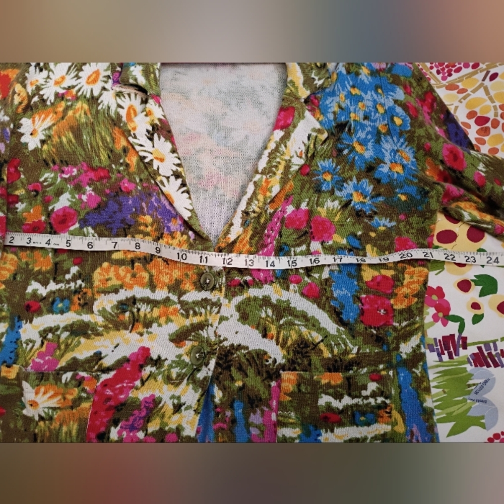 Anthropologie HWR Ajuda Fields Cardigan XL - Picture 3 of 4